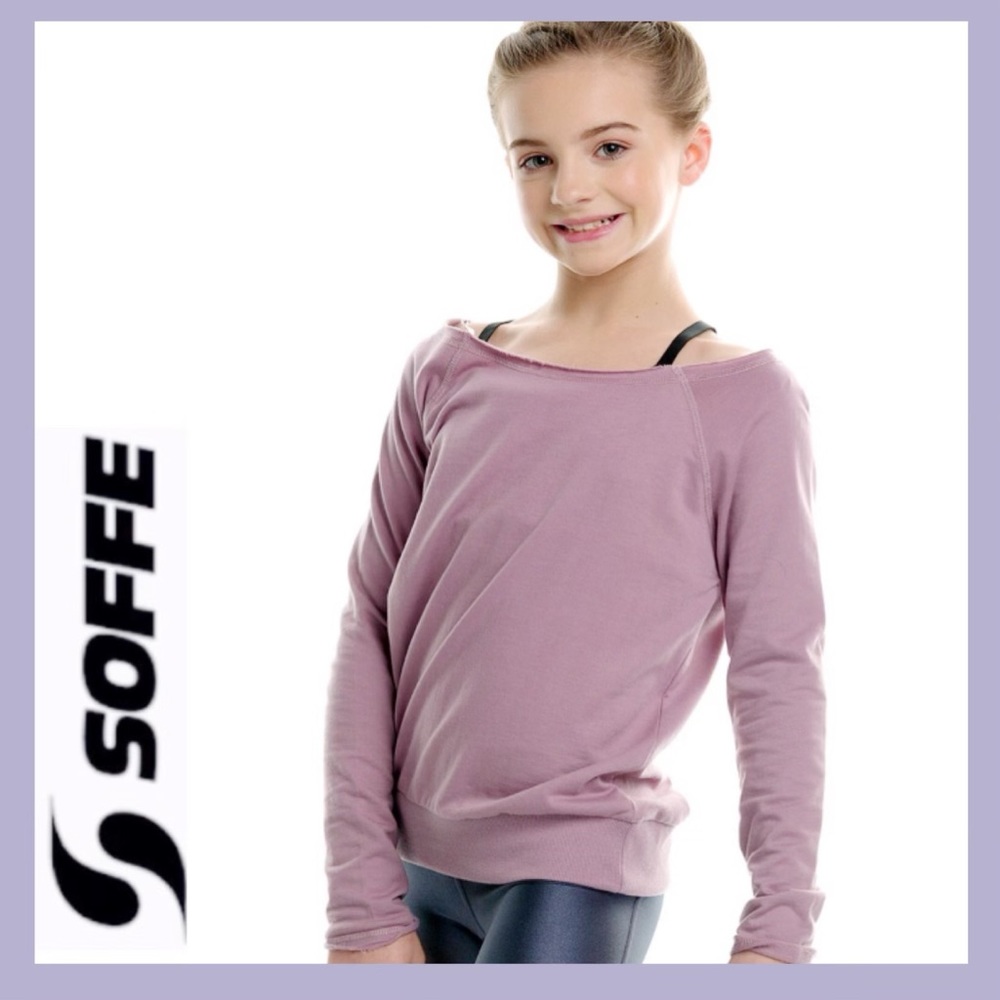 NWT SOFFE Girl’s Pullover Dance Sweatshirt